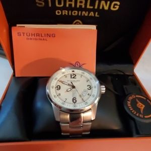 Stuhrling Tuskegee Skymaster Aviator Watch
